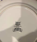 Sakura Mary Engelbreit Afternoon Tea Dinner Plate - Image 1