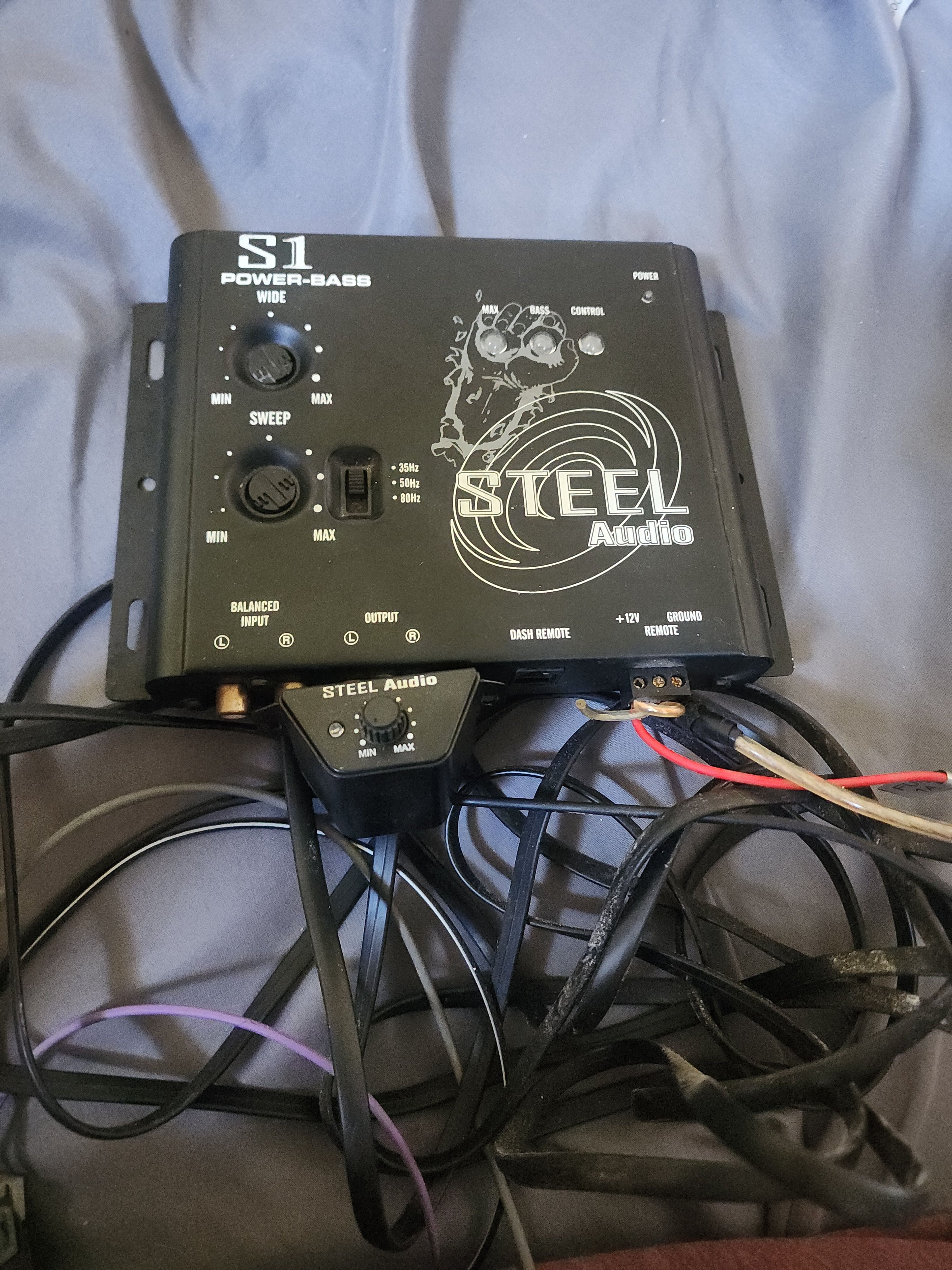 Steel Audio S1 Power-Bass Digital Bass Reconstruction Processor