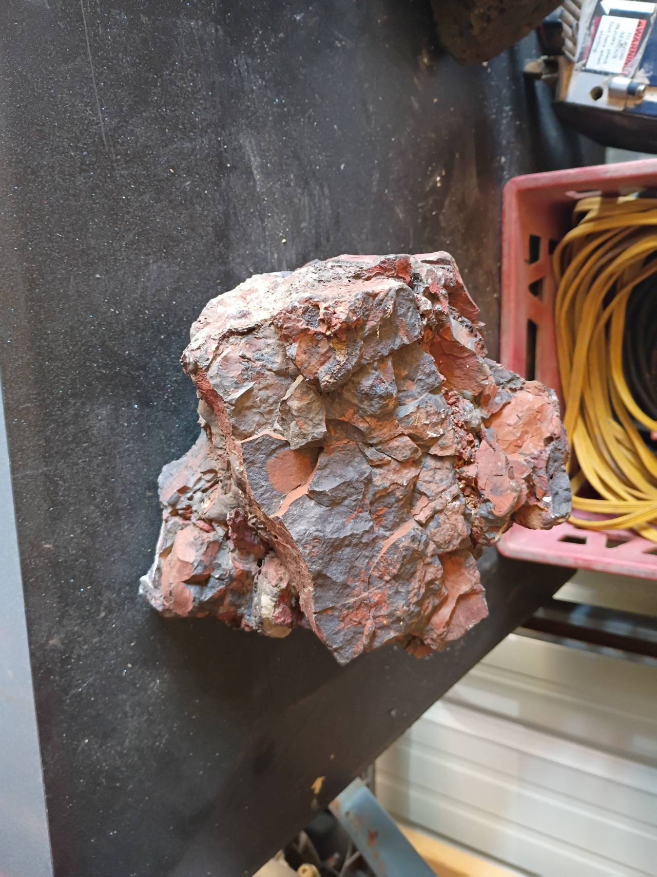 Raw Hematite Iron Ore Specimen
