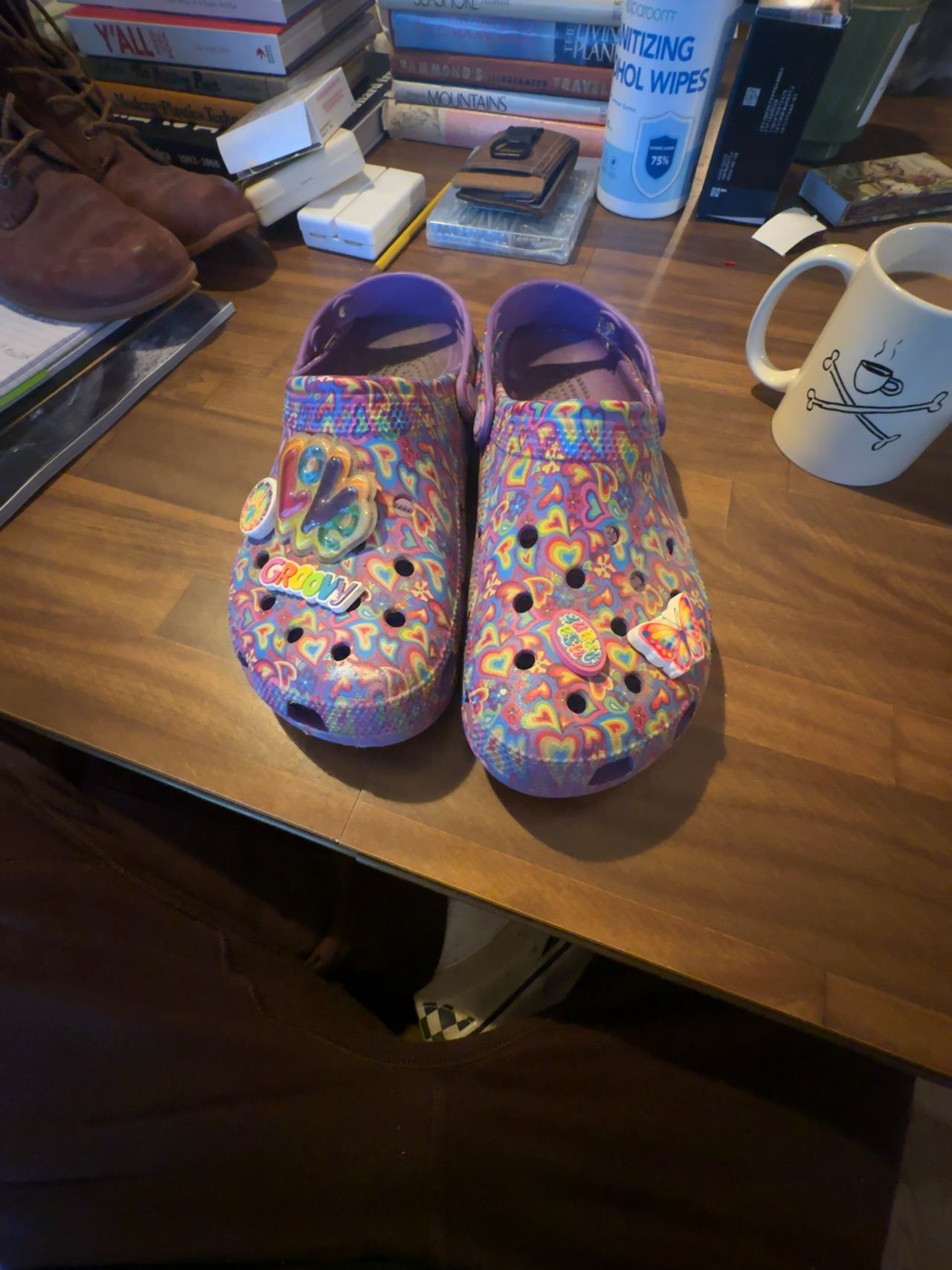 Crocs Lisa Frank Limited Edition Clog with Jibbets