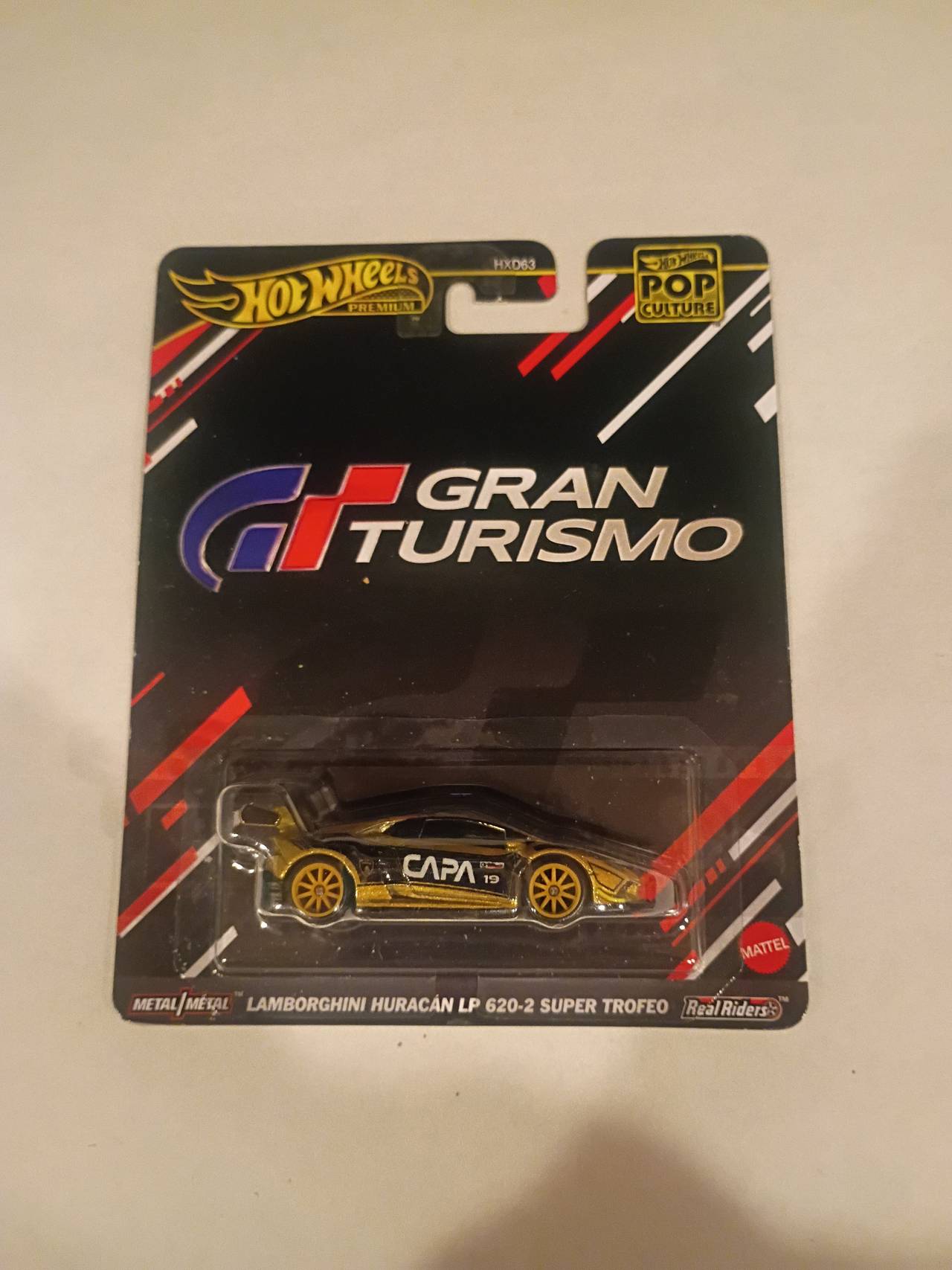 Hot Wheels Premium Gran Turismo Lamborghini Huracán LP 620-2 Super Trofeo