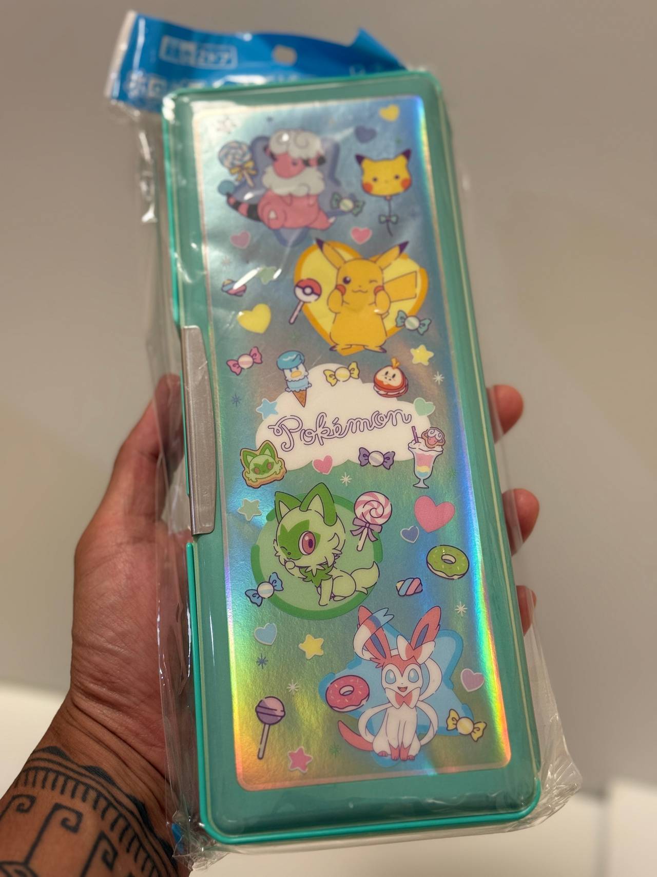 Pokémon Double-Sided Pencil Case Sprigatito & Pikachu Sweets Edition