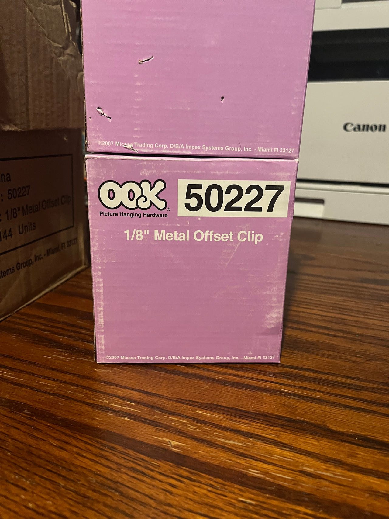 OOK 50227 1/8" Metal Offset Clip