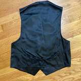 Men's Brocade Floral Vest - Image 2