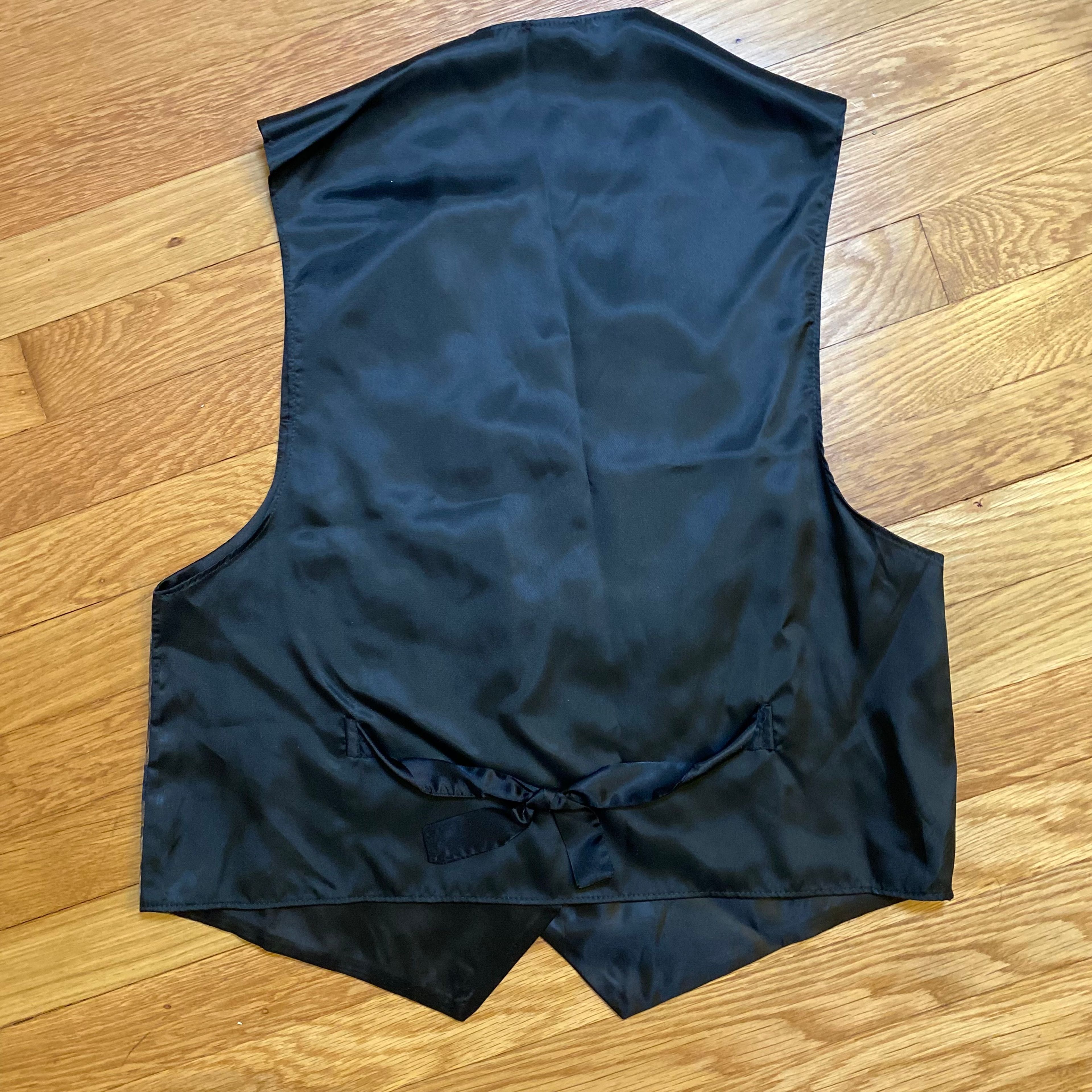 Men's Brocade Floral Vest - Image 2