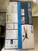 Hampton Bay Claret 52" Oil Rubbed Bronze Ceiling Fan with Light - Image 3