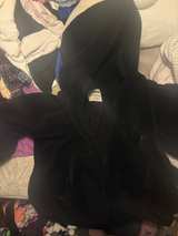 Love & Sports Black Zip-Up Coat - Image 3