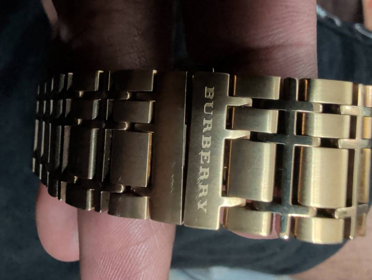Burberry BU9353 The City Chronograph Rose Gold-Tone Watch
