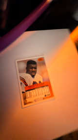 Fleer 1992 David Fulcher Football Card - Image 2