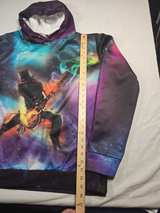 Slash Galaxy Graphic Hoodie Large - Image 8