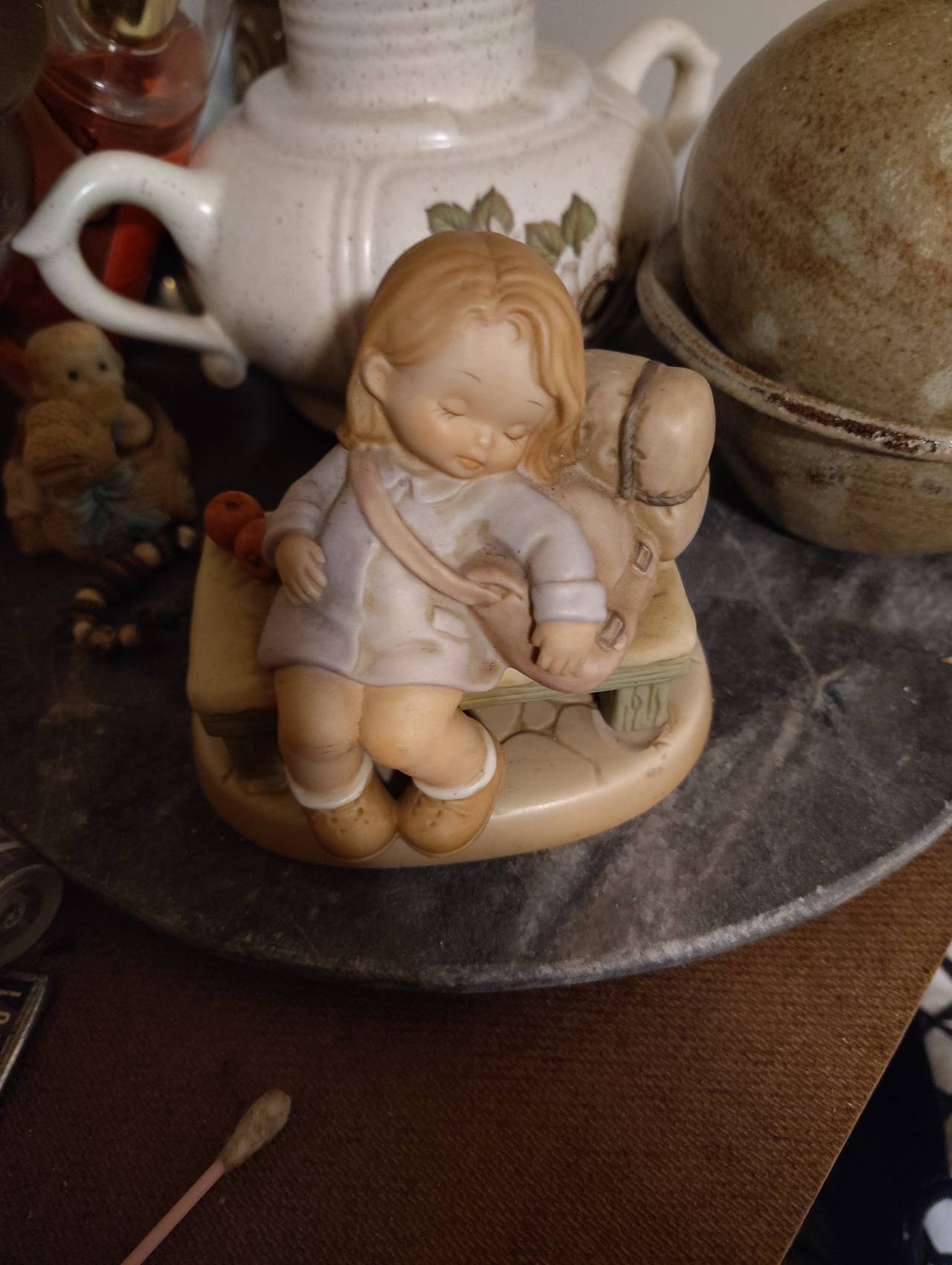 Goebel Hummel Waiting for Holiday Figurine