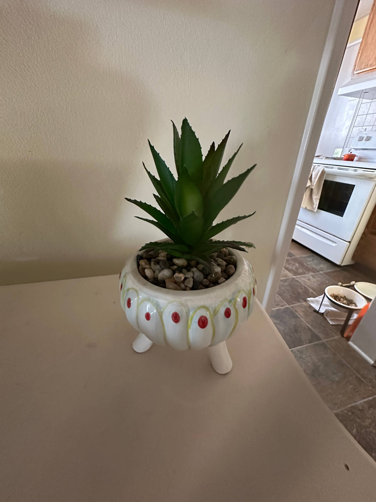 Artificial Succulent Plant in Decorative Pot