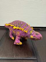 Applause Ankylosaurus Purple Plush Dinosaur  - Image 2