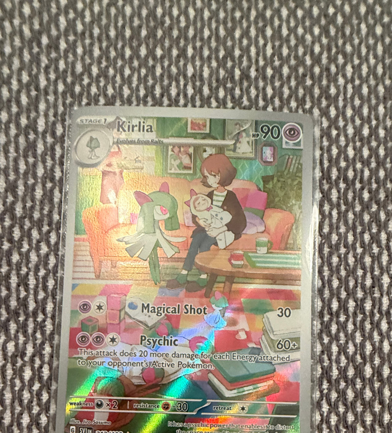 Kirlia 212/198 Scarlet & Violet Illustration Rare