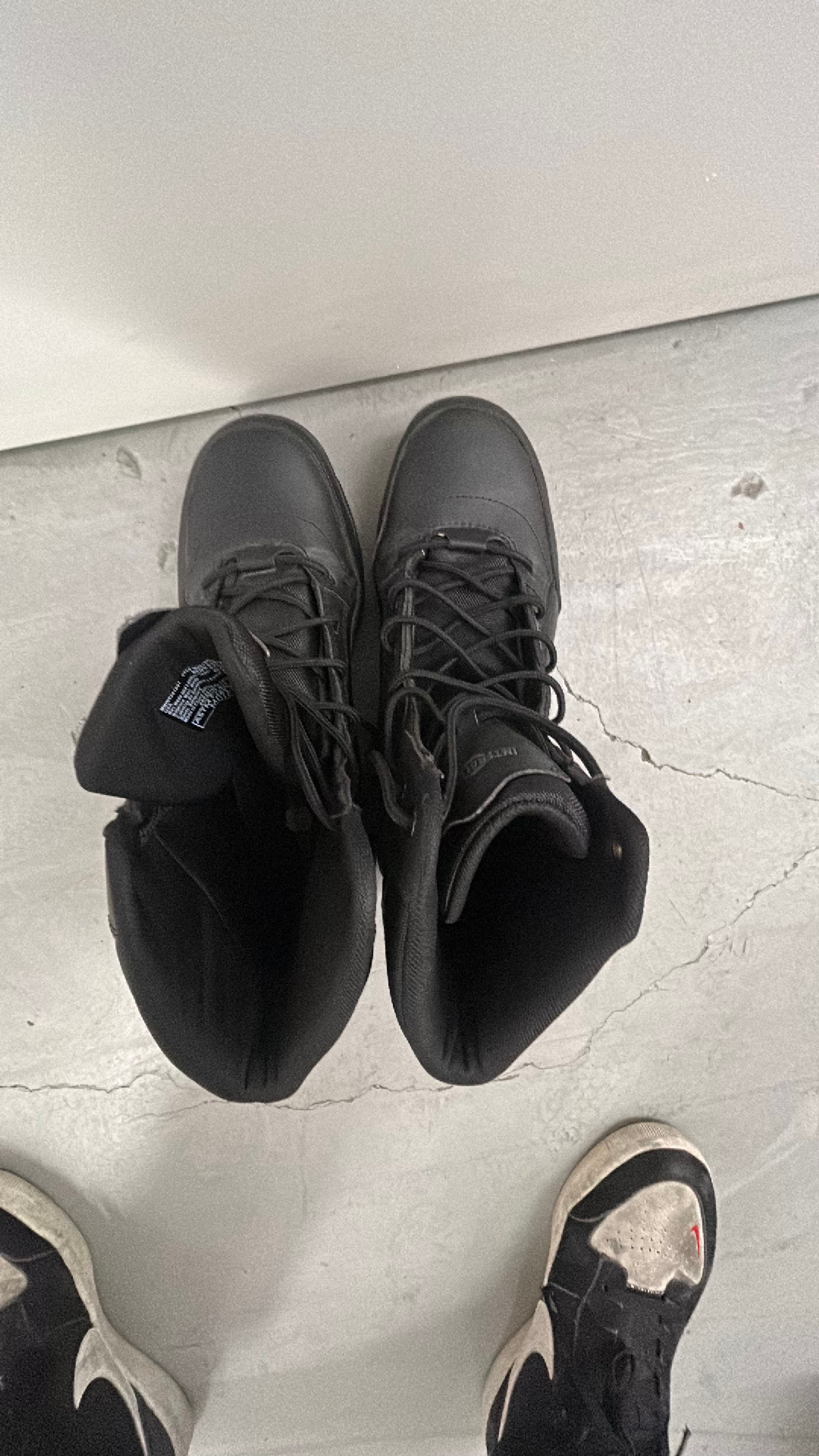 Interceptor Force Tactical Steel Toe Boots Black size 10.5 - Image 4