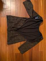 Doncaster Collection Olive Green Lace Top - Image 1