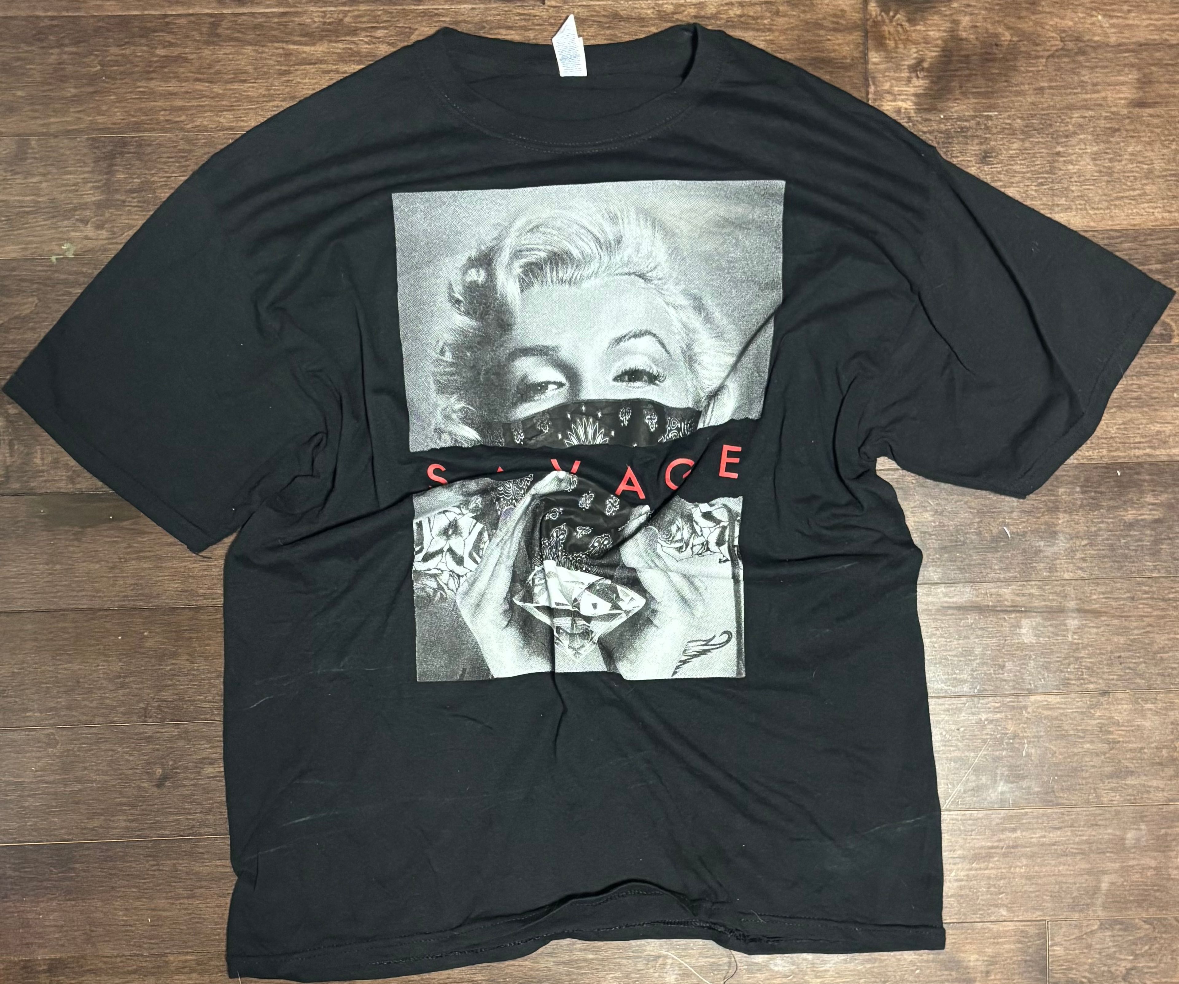 Marilyn Monroe Savage Graphic T-Shirt