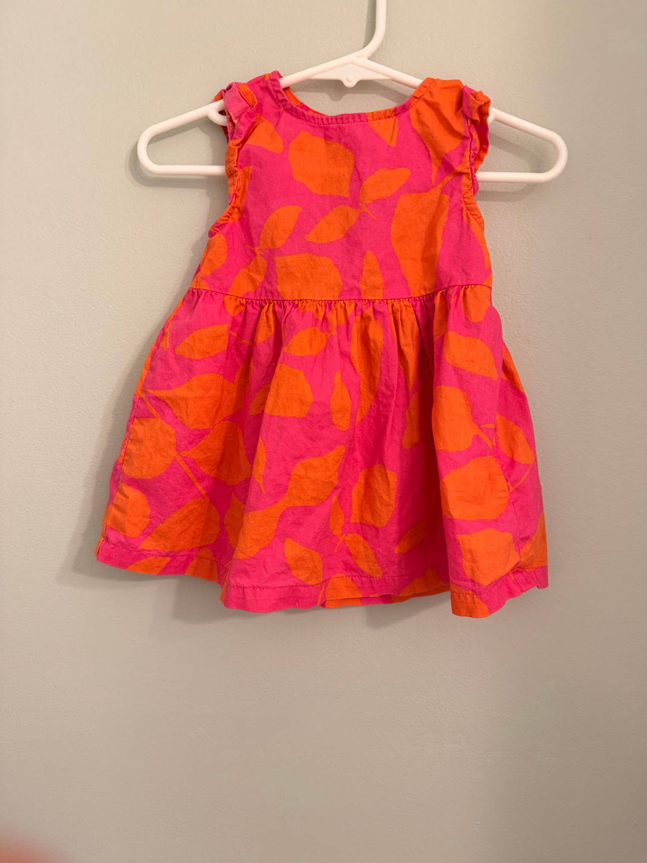 Carters 3-6 M Baby Flutter-Sleeve Dress