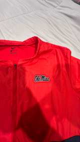 Nike Ole Miss Rebels Short Sleeve Quarter-Zip Windshirt - Image 4