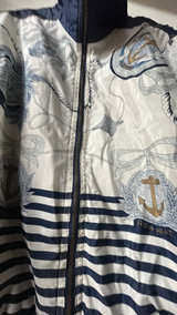 East West Vintage Nautical Windbreaker Jacket size M - Image 2