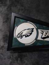 Philadelphia Eagles Stained Glass Pennant Wall Art - Image 3