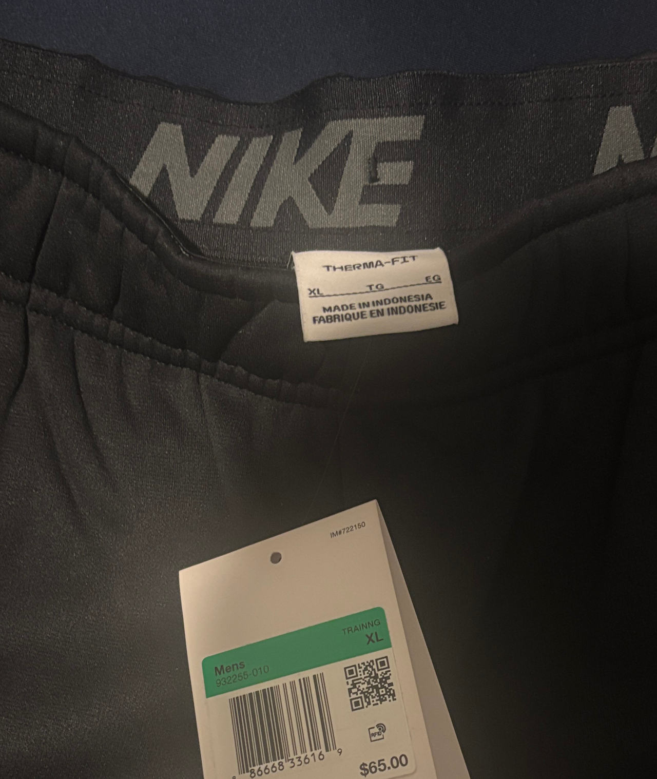Nike Men's Therma-FIT Training Pants 932255-010