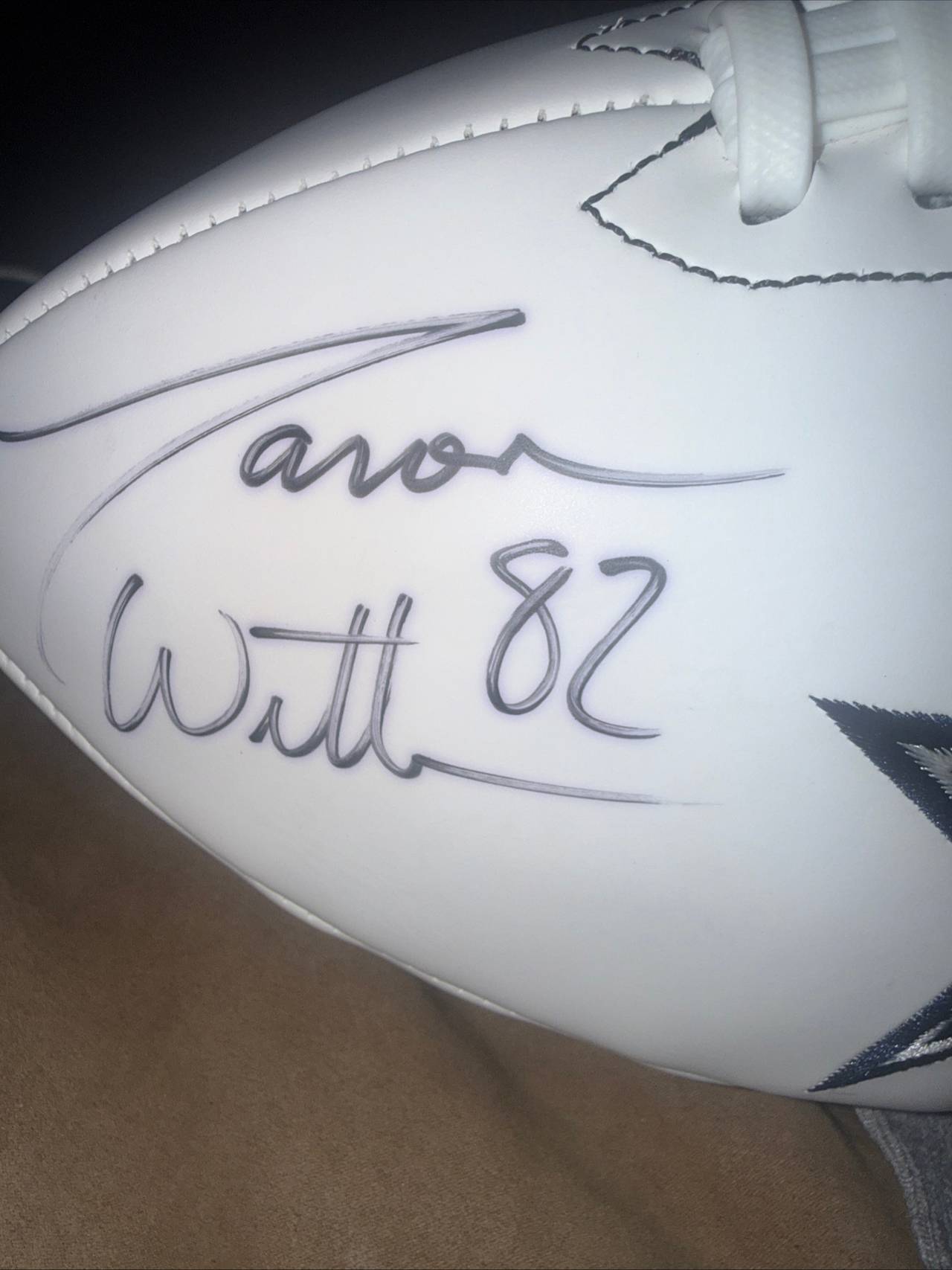 Jason Witten Signed Dallas Cowboys Football