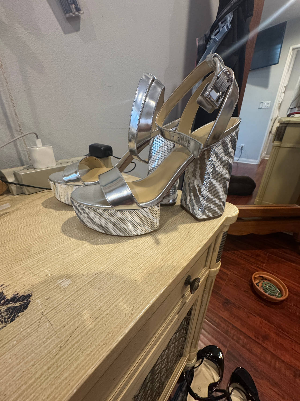 Platform Block Heel Sandals