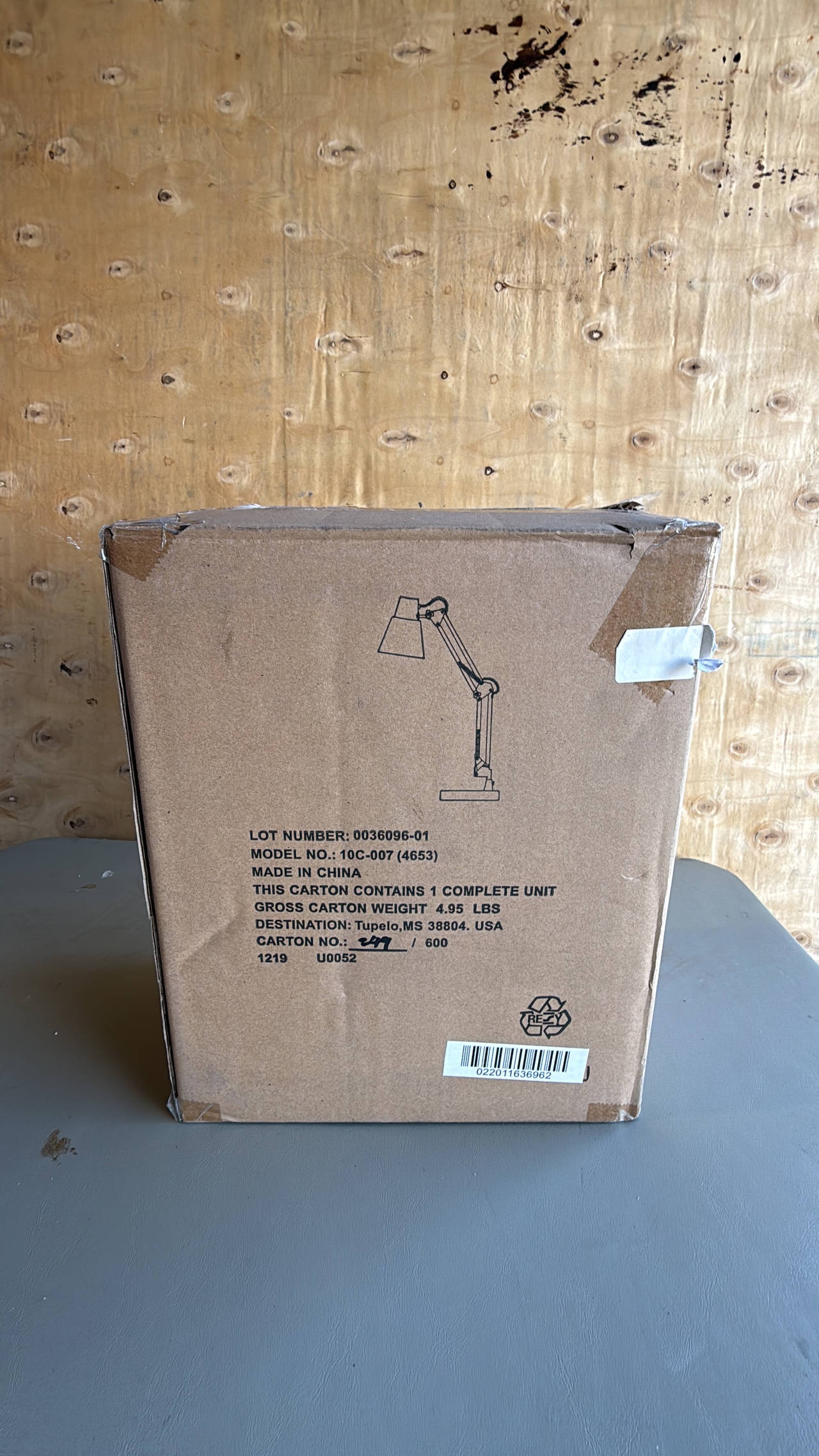 Mainstays Swing Arm Desk Lamp