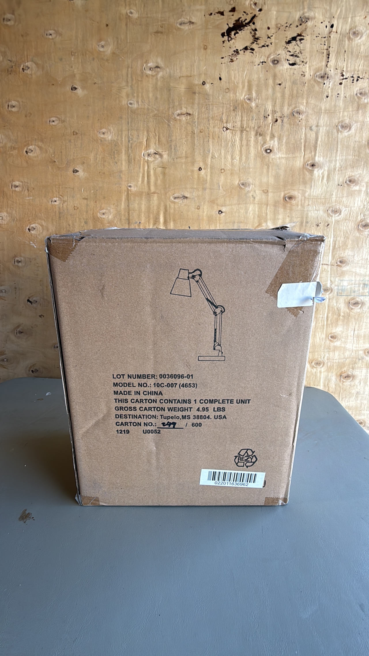 Mainstays Swing Arm Desk Lamp