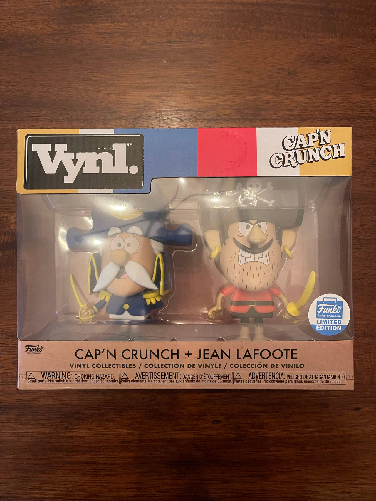 Funko Vynl. Cap'n Crunch + Jean LaFoote Vinyl Collectibles
