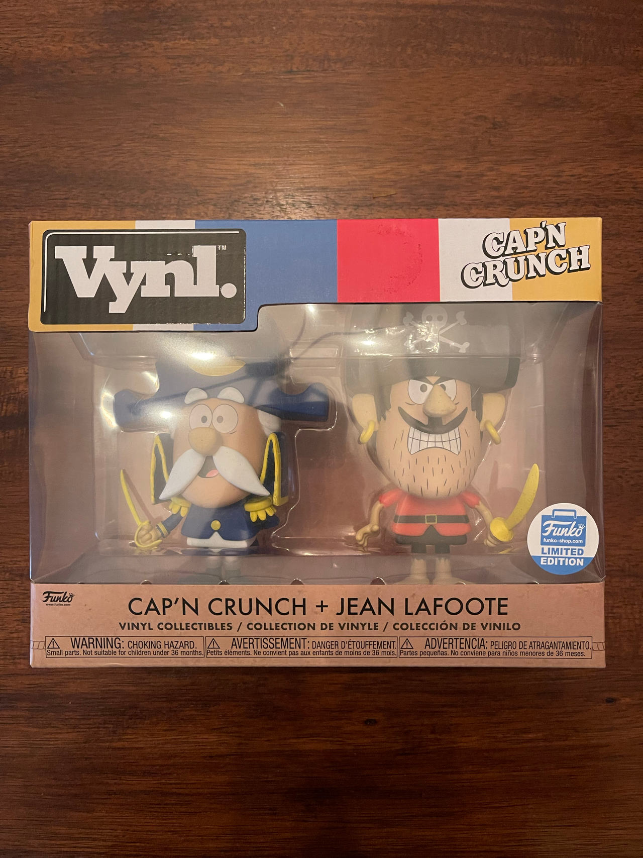 Funko Vynl. Cap'n Crunch + Jean LaFoote Vinyl Collectibles