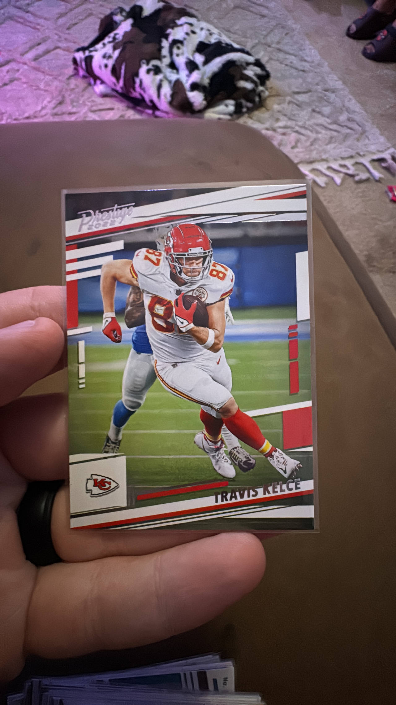 Travis Kelce Football Card