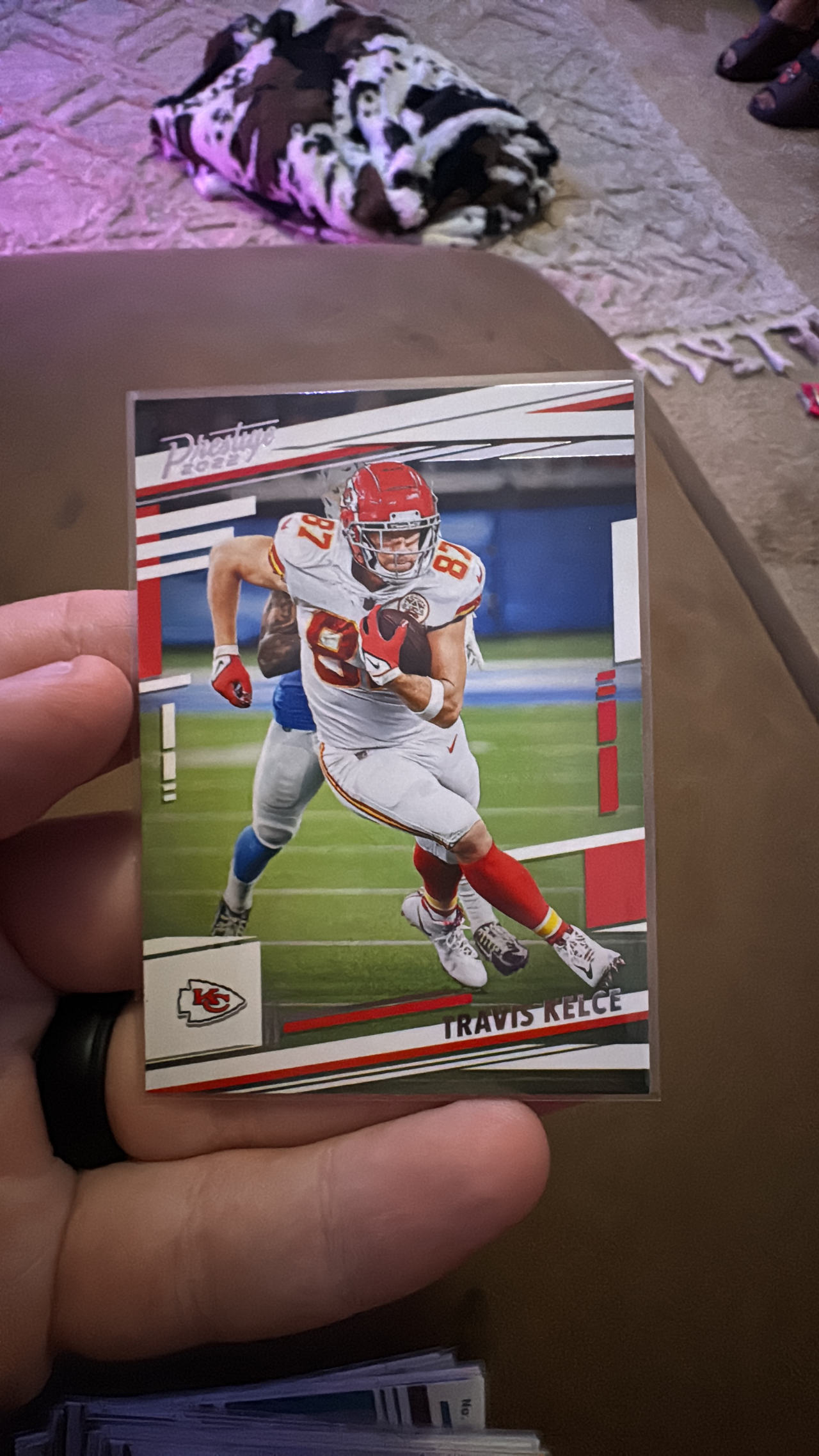 Travis Kelce Football Card