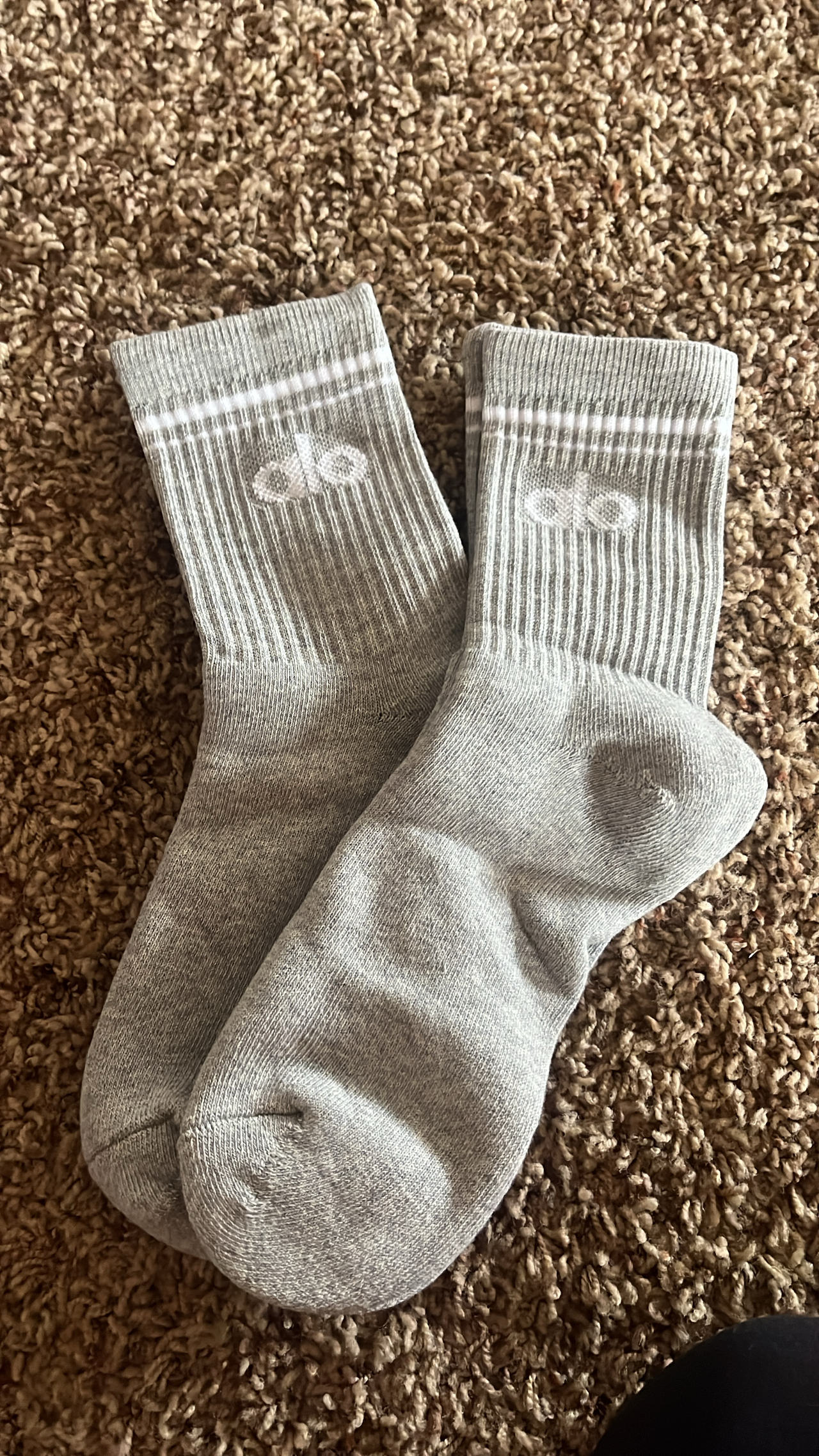 Alo Yoga Unisex Throwback Sock new no tags m/L