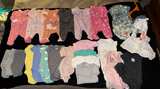 Newborn Baby Girl Clothing Lot - Image 1