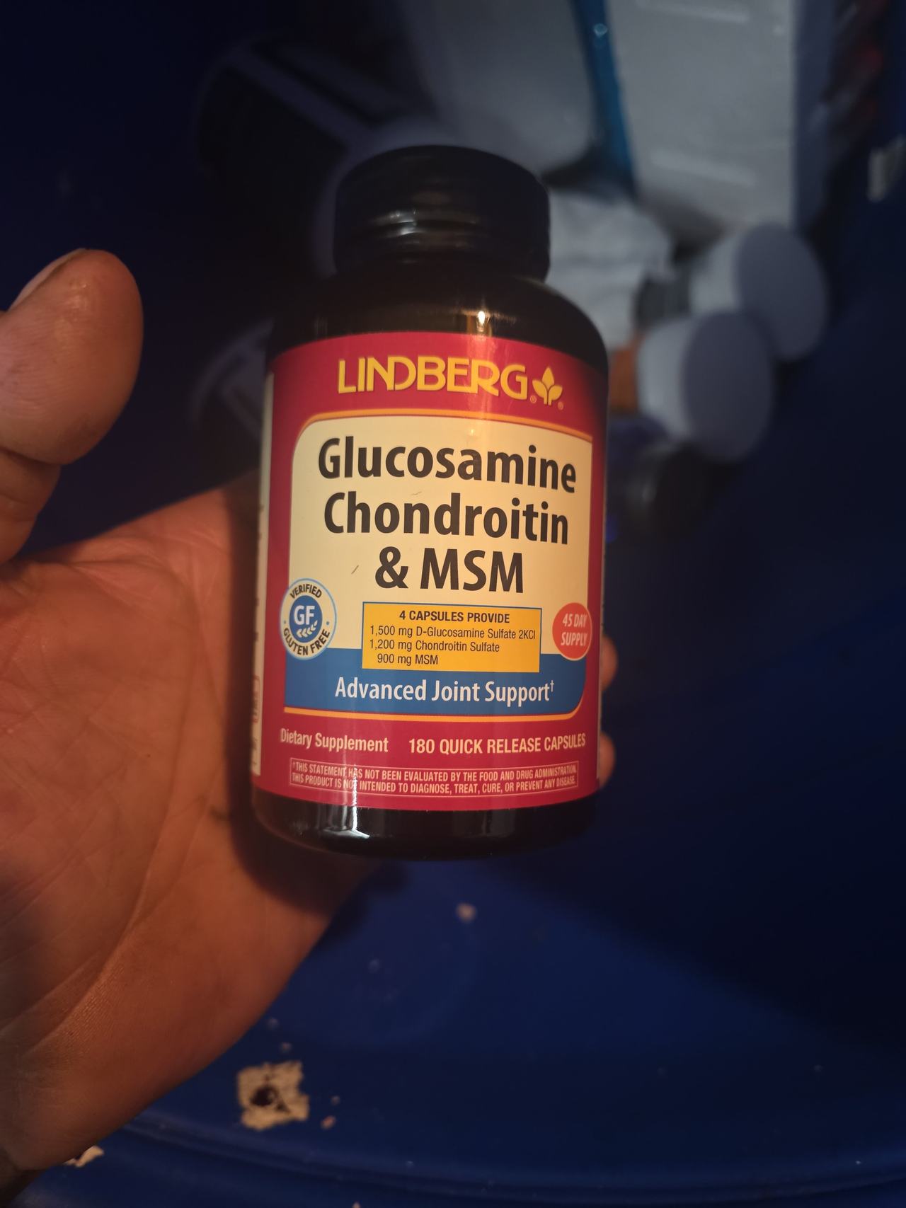 Lindberg Glucosamine Chondroitin & MSM Advanced Joint Support