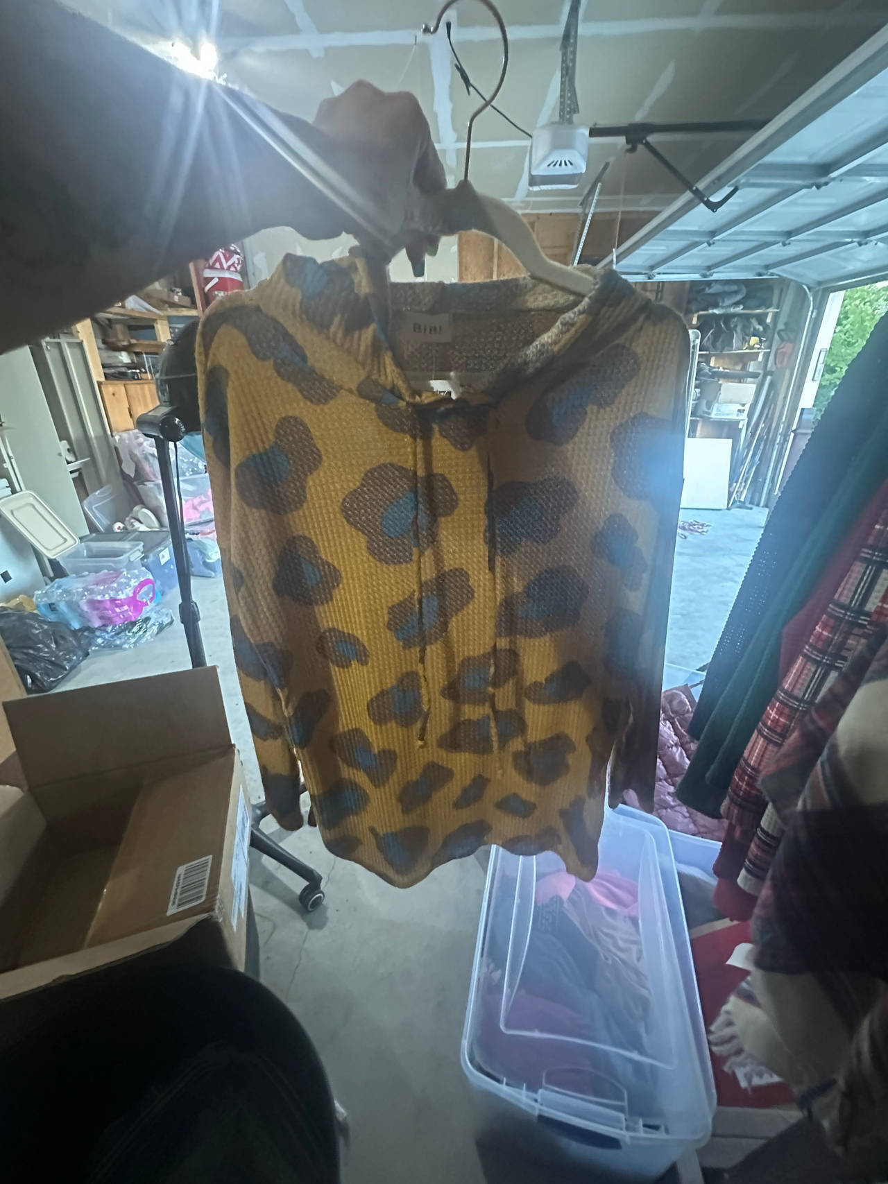 Bibi Leopard Print Hoodie