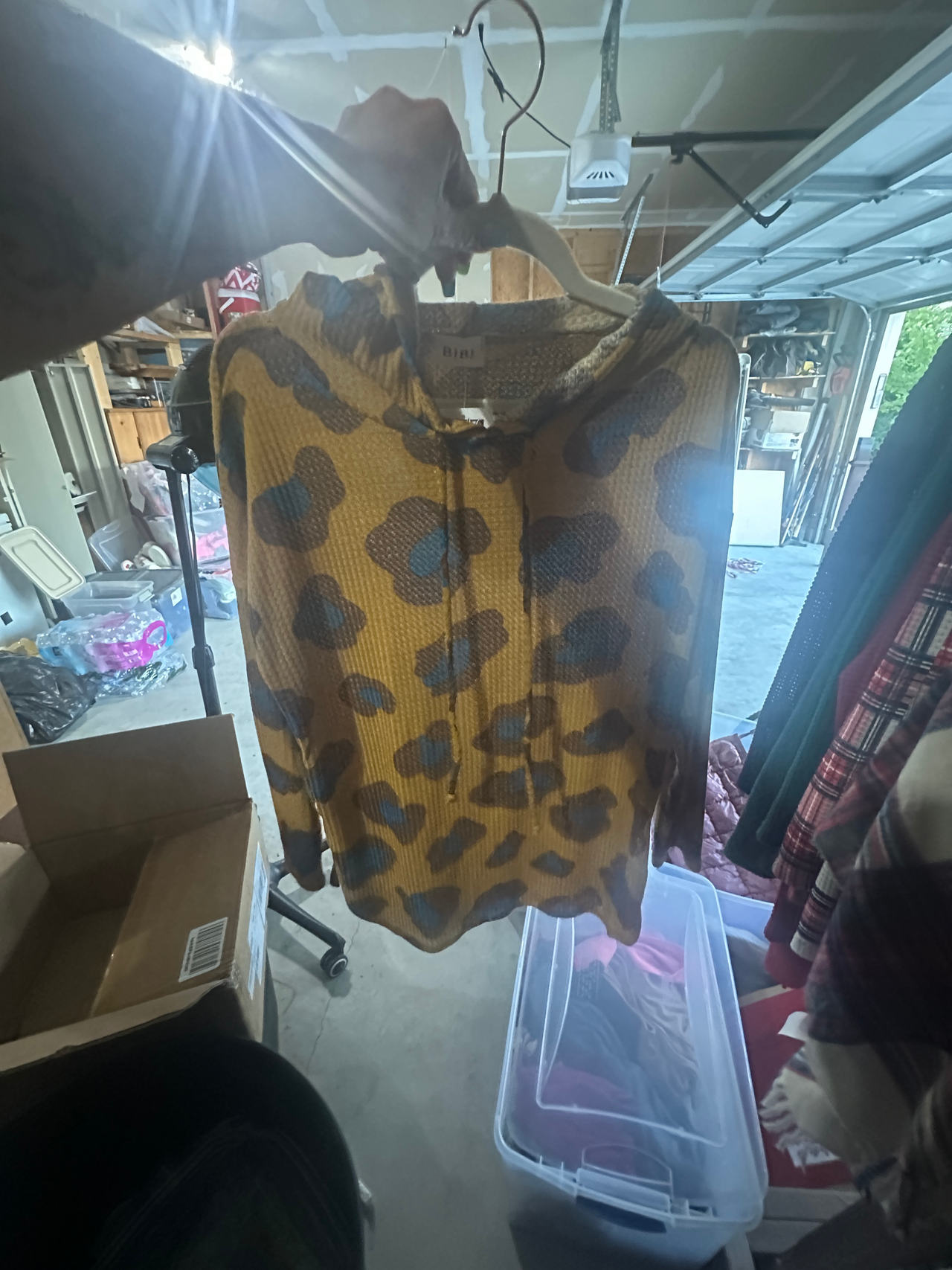 Bibi Leopard Print Hoodie