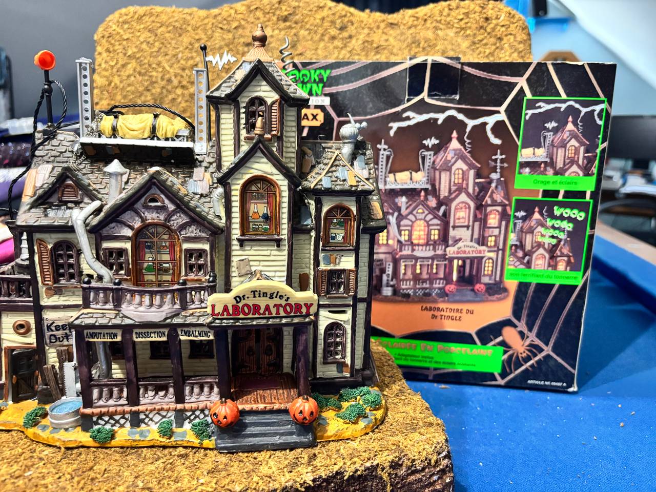 Lemax Spooky Town Dr. Tingle's Laboratory