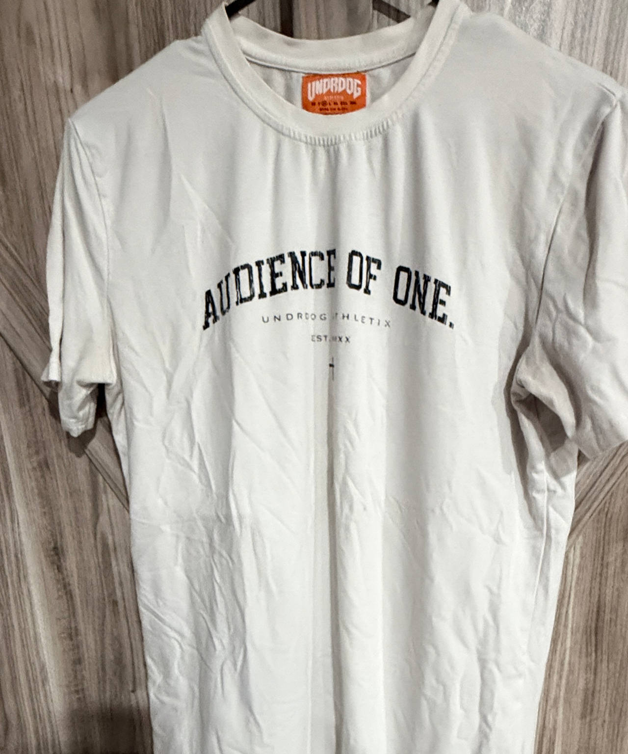 Large Underdog Athletix Audience of One T-Shirt