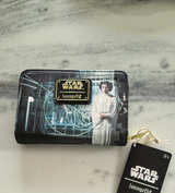 Loungefly Star Wars Princess Leia Death Star Zip Around Wallet - Image 1