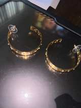 Touchstone Crystal Starry Night Hoops - Image 2