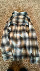 American Eagle Women's Plaid Flannel Button Down Shirt new with tags small - Image 4