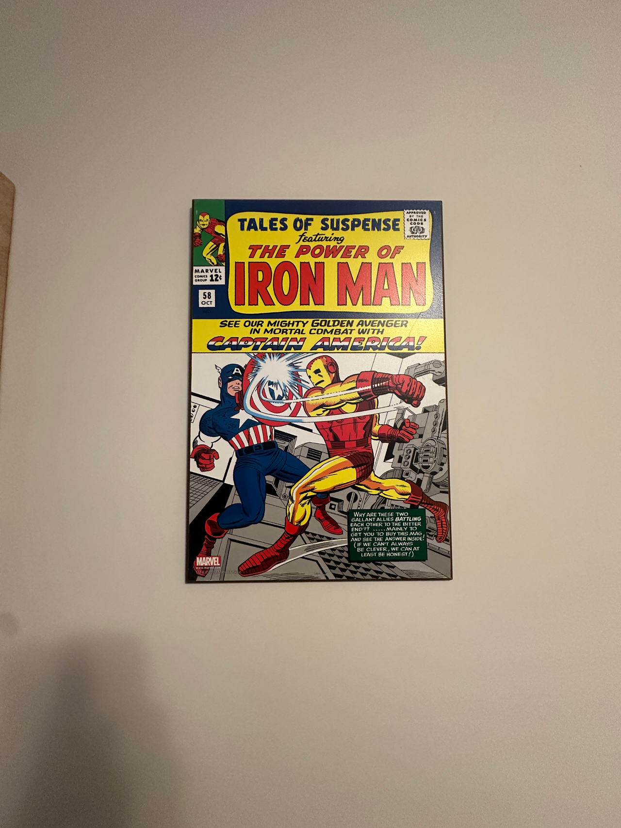 Tales of Suspense #58 Comic Book Cover Art