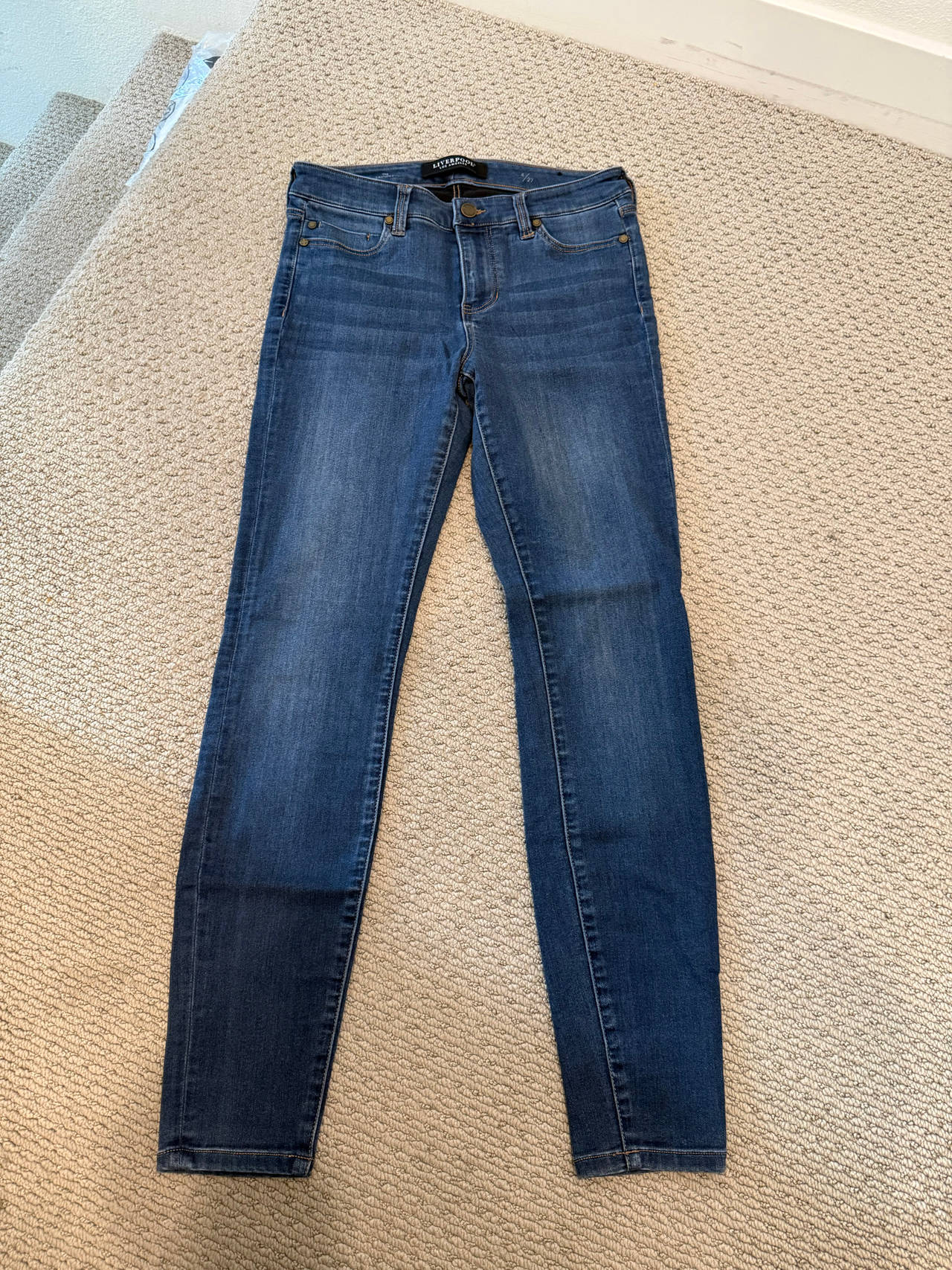 Liverpool Los Angeles Abby Skinny Jeans size 4