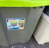 16 Assorted Plastic Storage Bins and Totes Lot - Image 3
