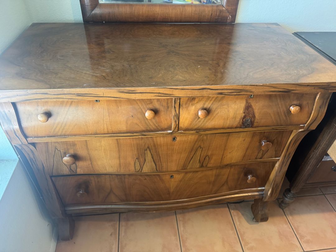 Antique Wooden Dresser