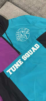 Space Jam Tune Squad Half-Zip Windbreaker Jacket - Image 4
