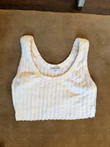 Cotton Citizen White Verona Crop Tank - Image 1